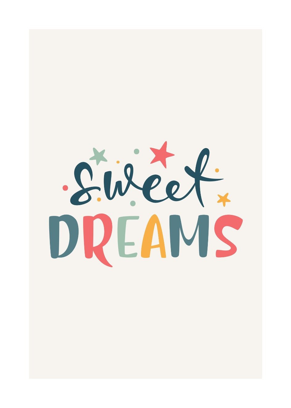 Poster Sweet Dreams