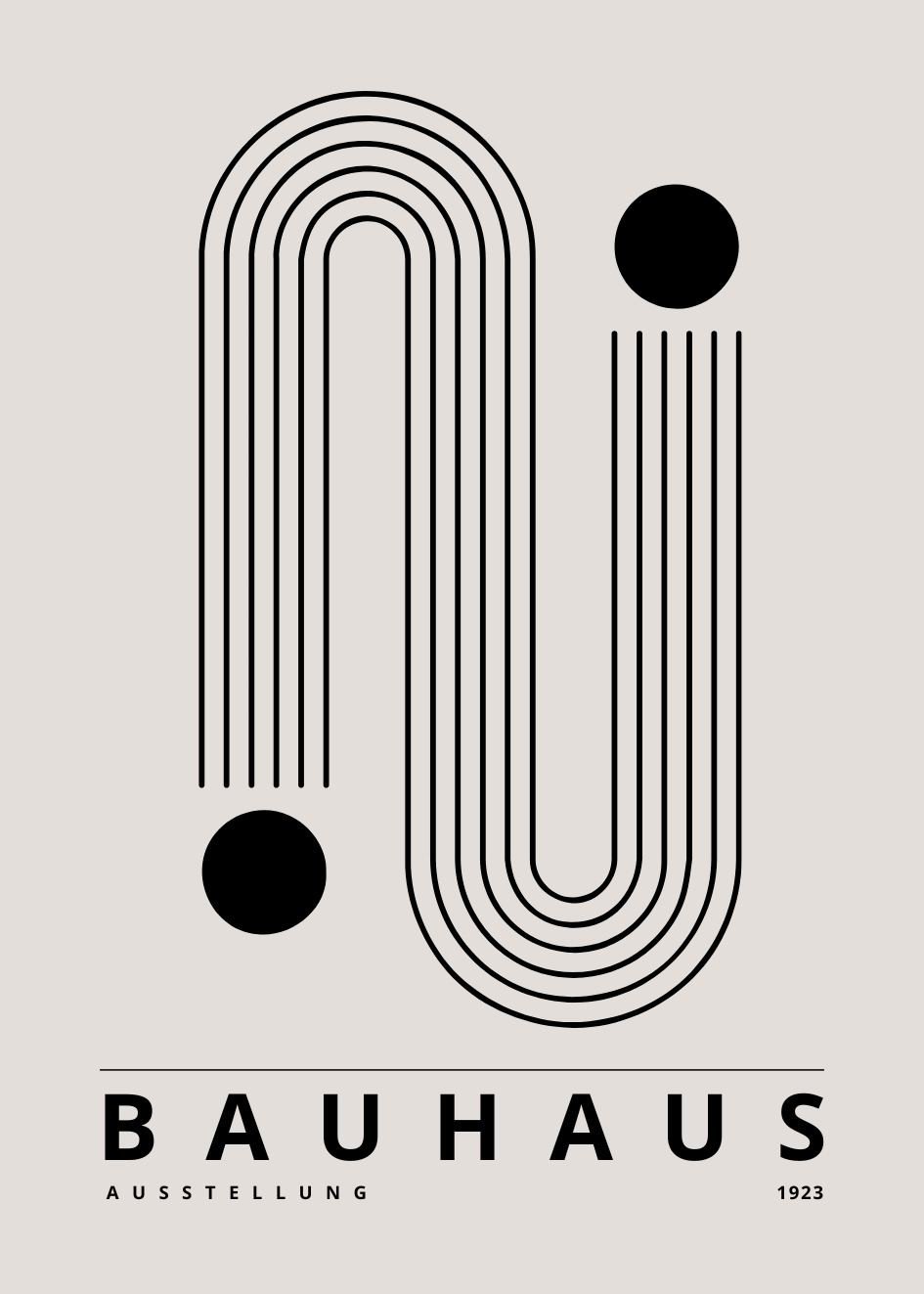 Plakat Bauhaus