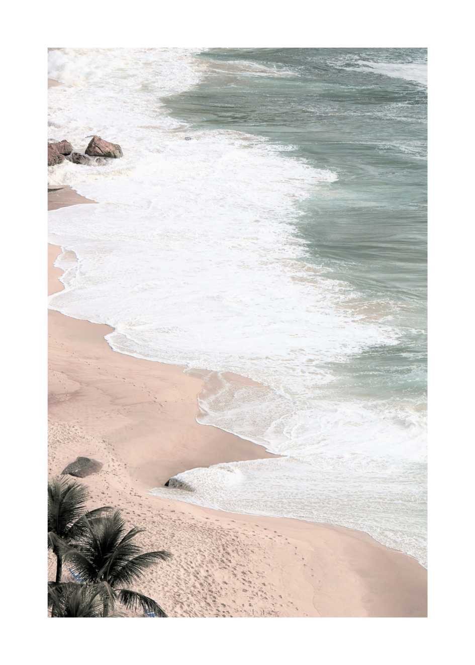 Poster Strand und Meer
