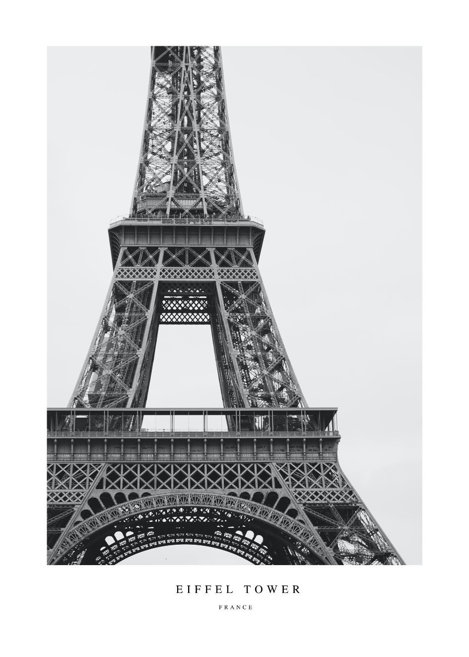 Eiffelturm Poster