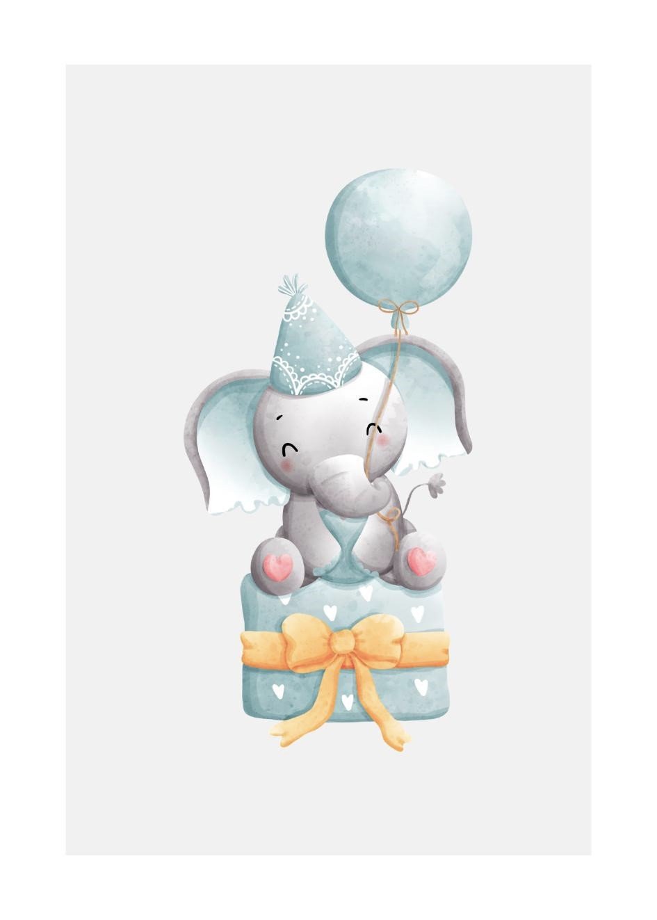 Poster Elefant