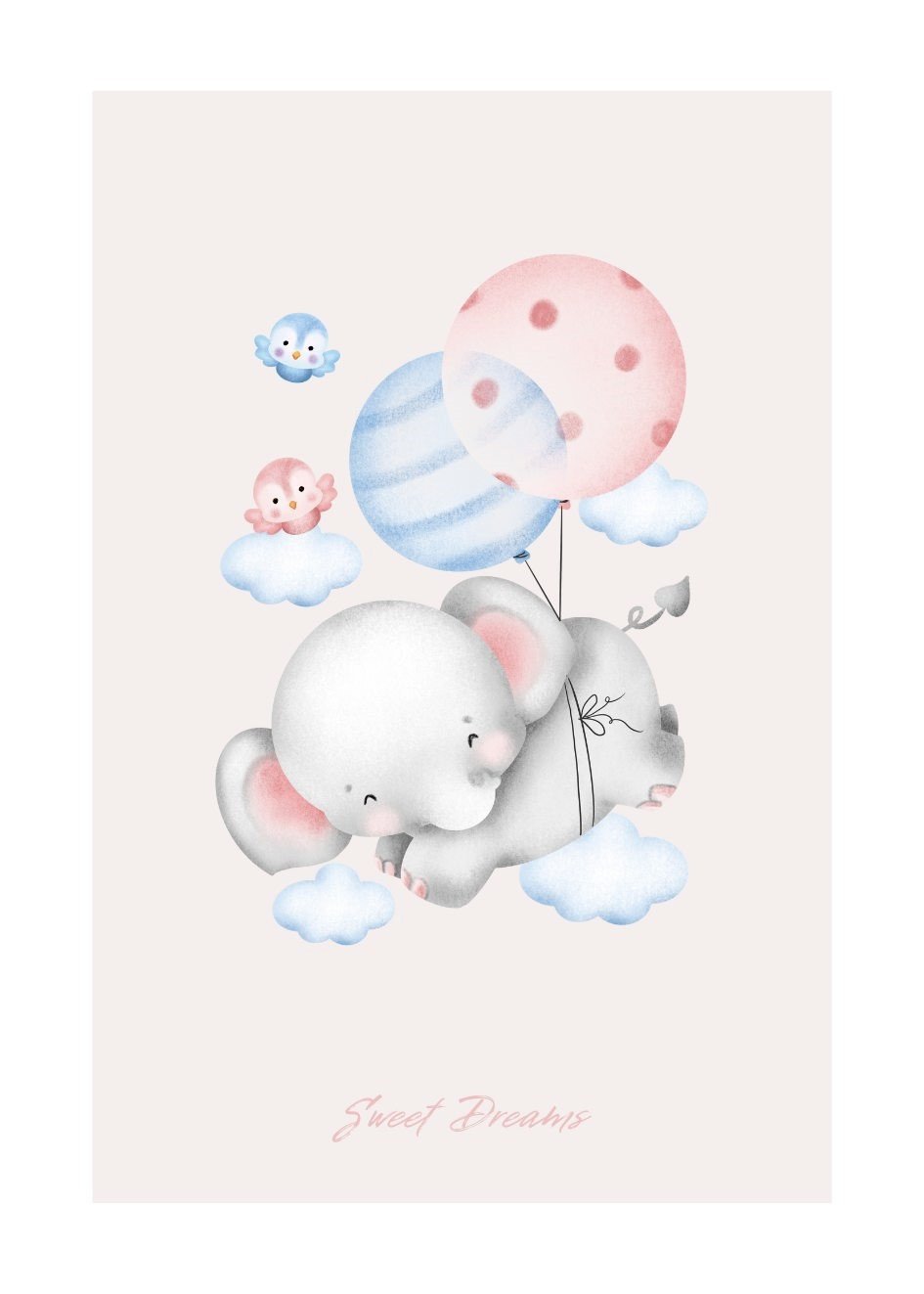 Elefant Sweet Dreams Poster