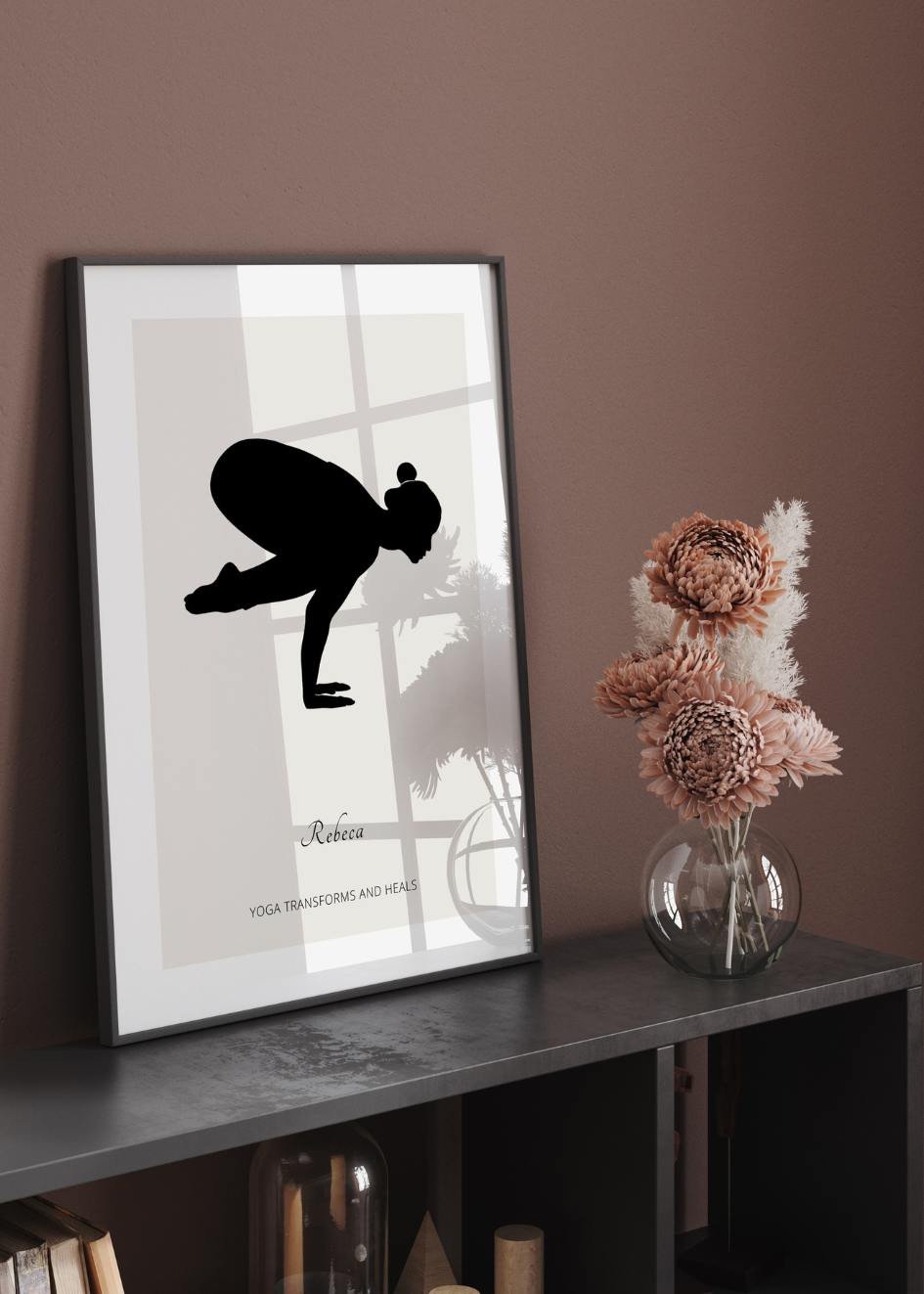 Poster Personalisiert Yoga №2