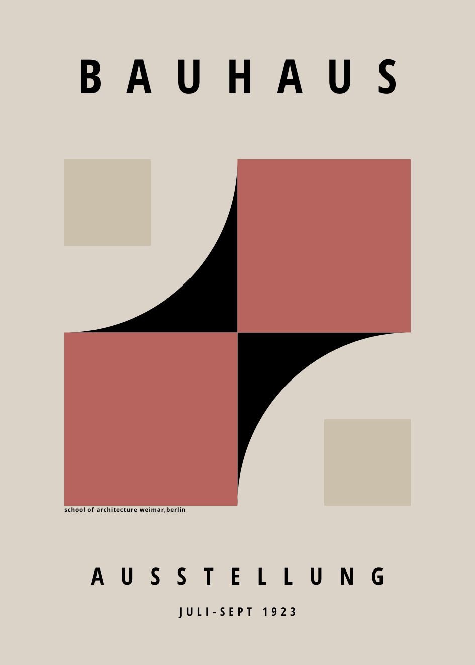 Bauhaus Poster