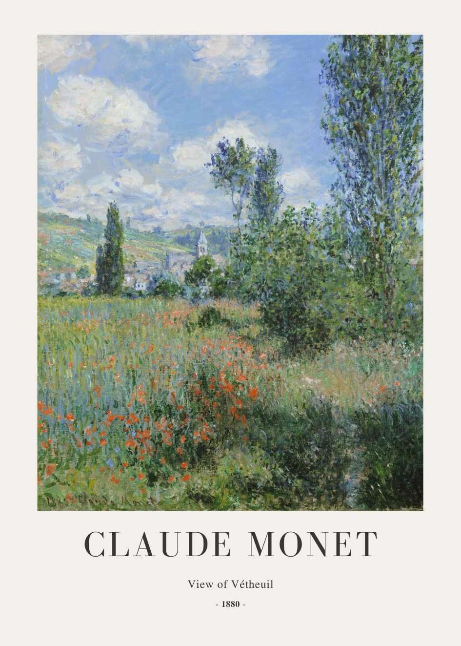 Monet - View of Vetheuil...