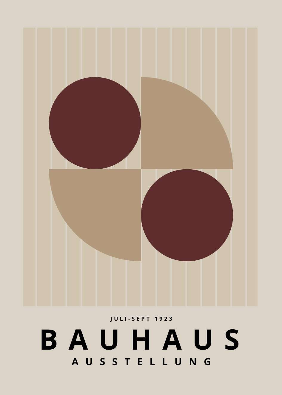 Plakat Bauhaus