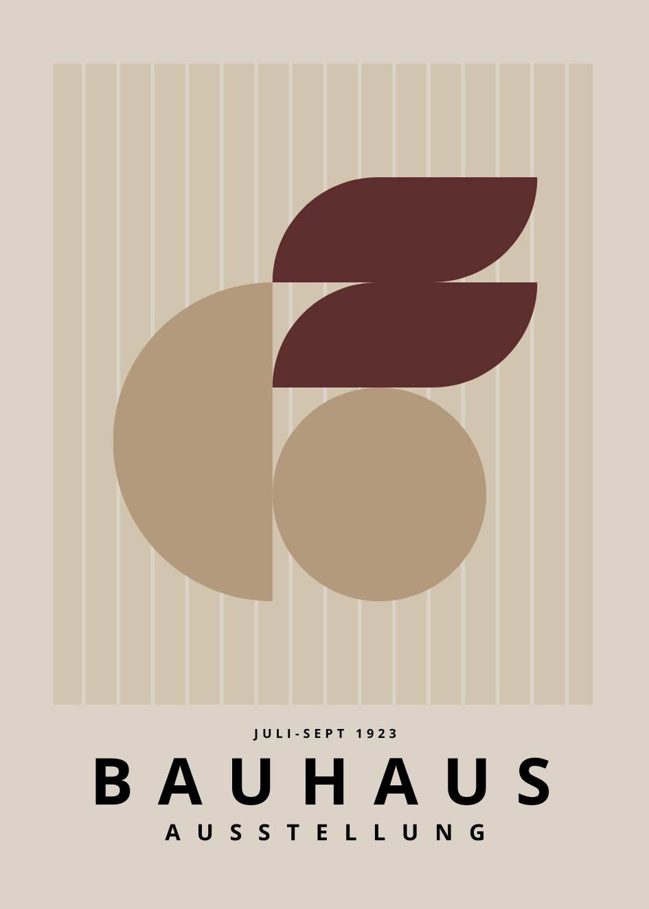 Plakat Bauhaus Ausstellung №33