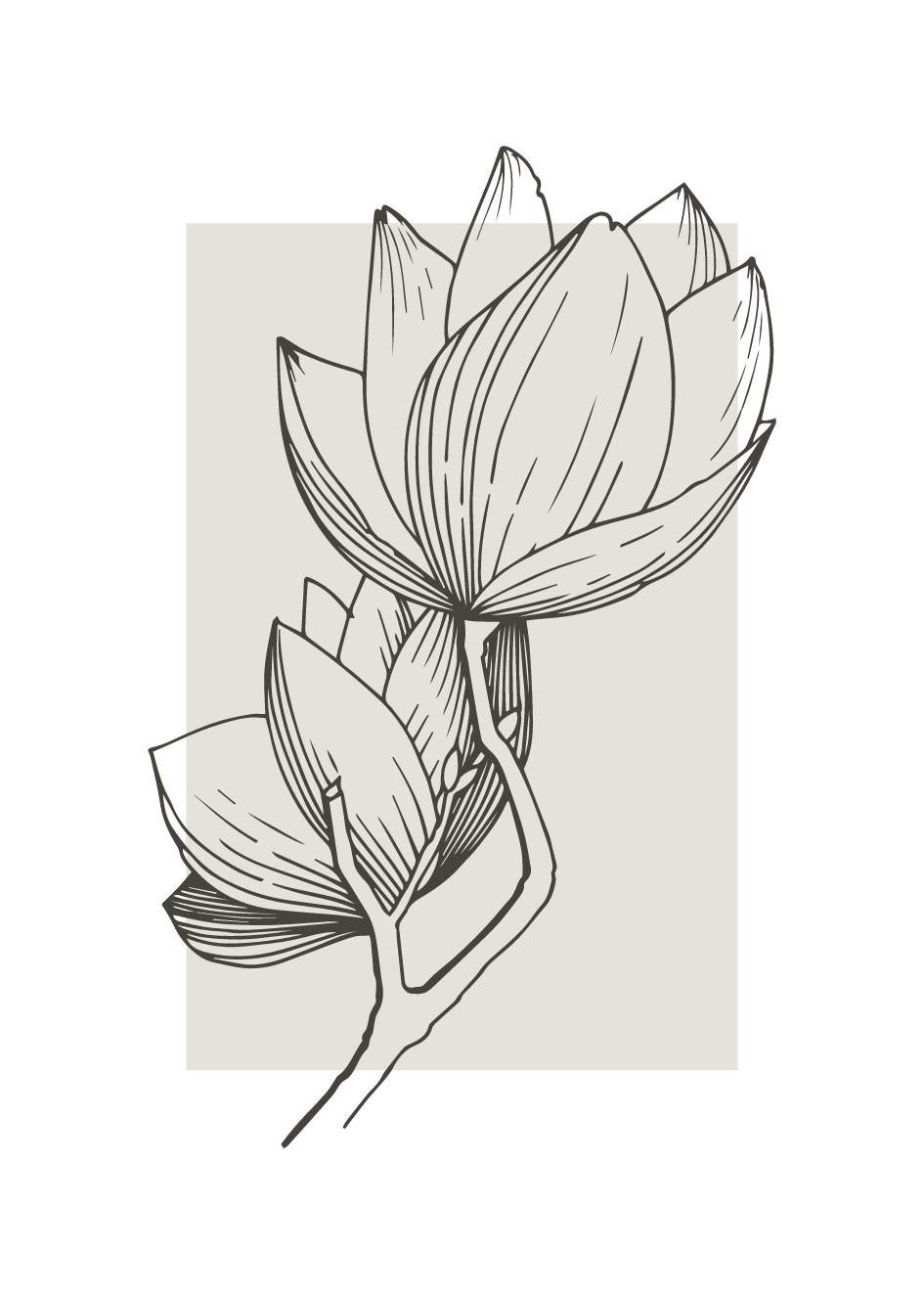 Blumen Illustration