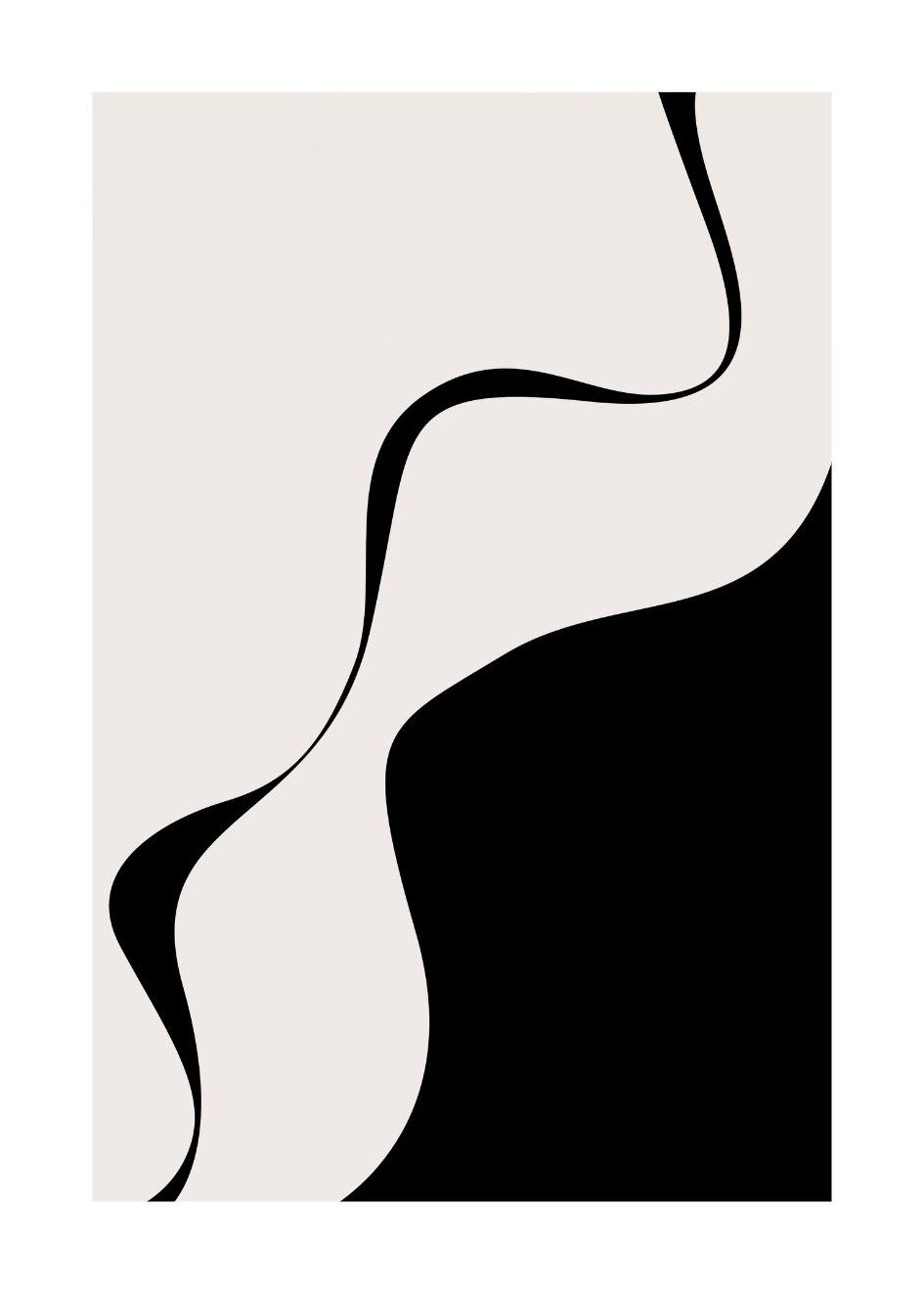 Plakat Abstract Line №2