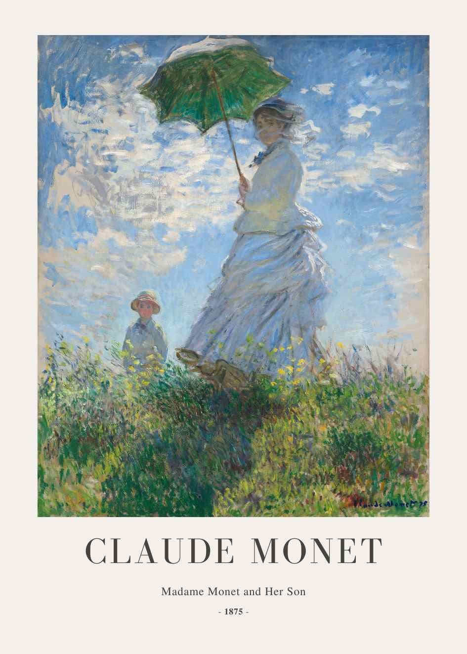 Claude Monet - Madame Monet...