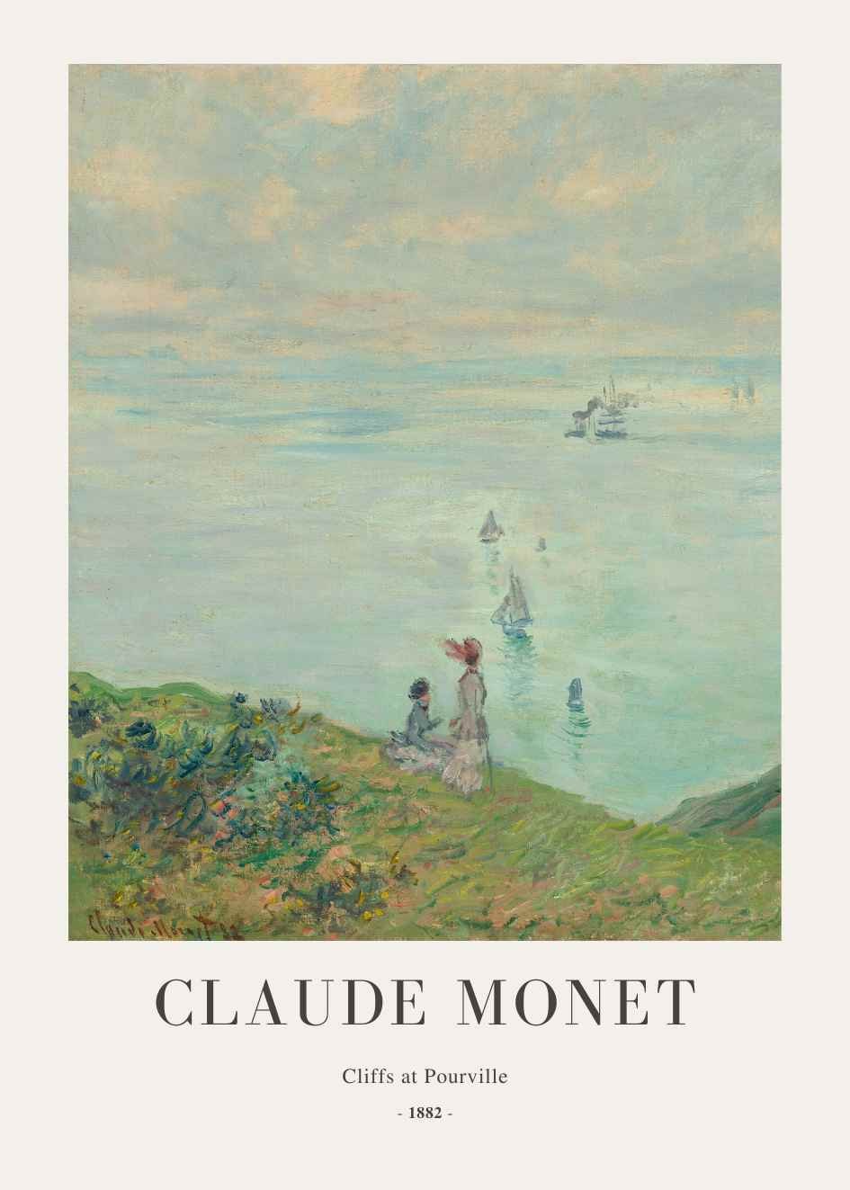 Claude Monet - Cliffs at...