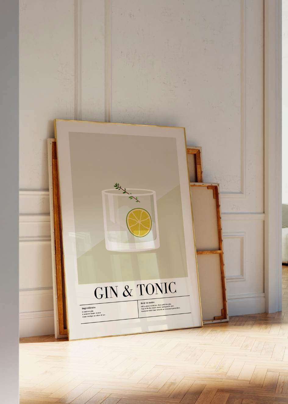 Plakat Gin & Tonic
