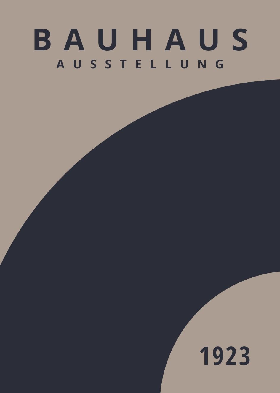 Bauhaus Plakat