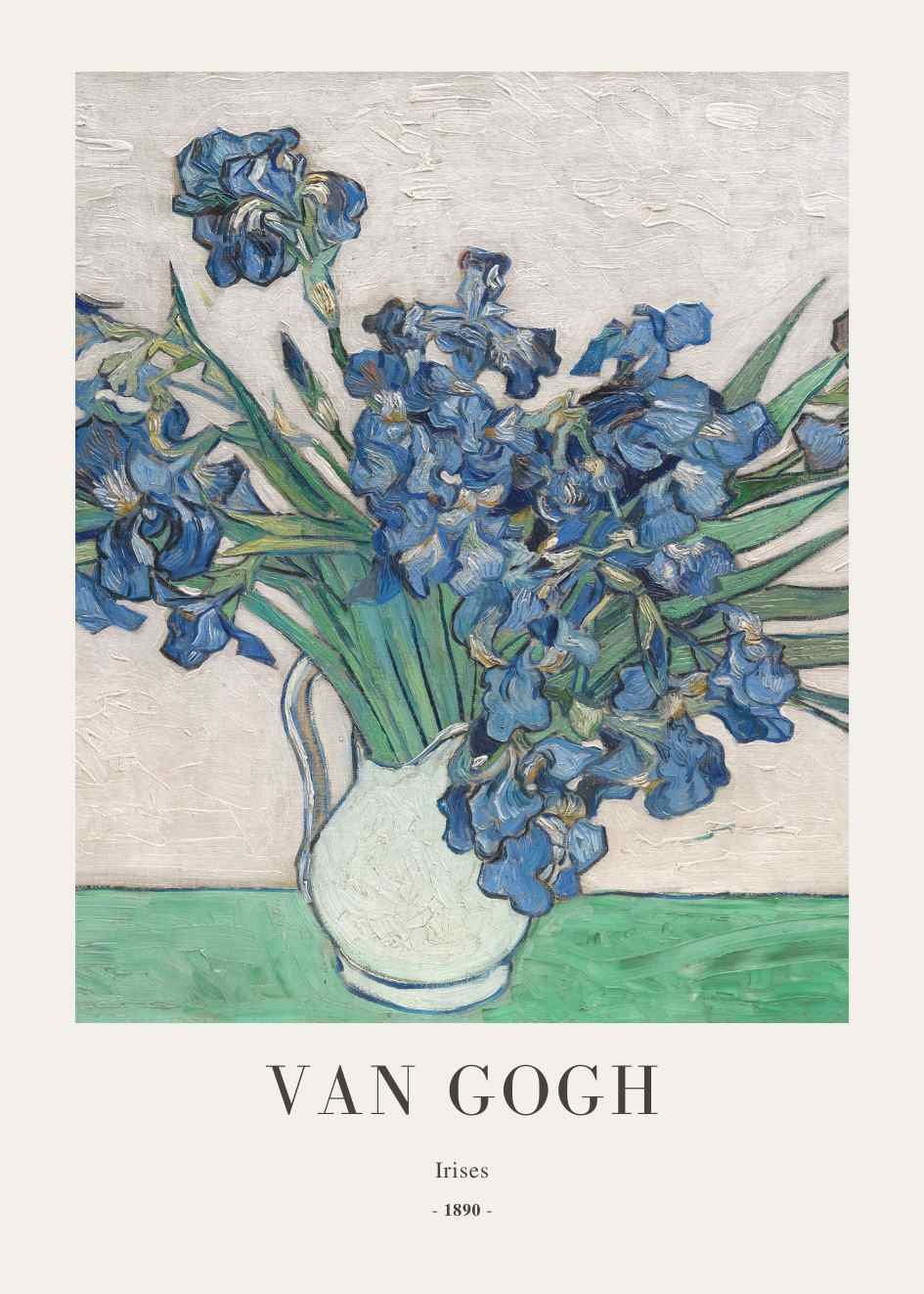 Van Gogh - Irises Plakat