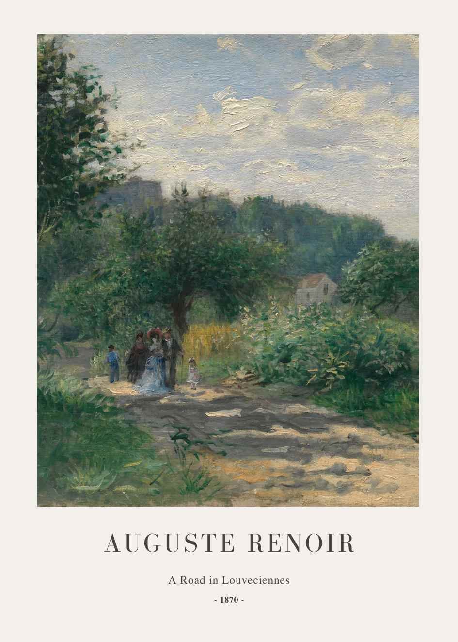 Auguste Renoir - A Road in...