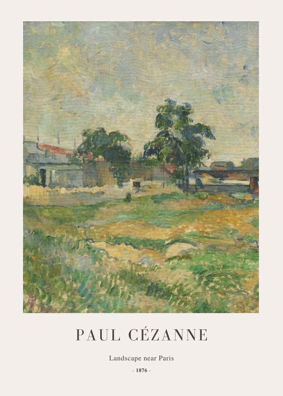 Paul Cezanne - Landscape...