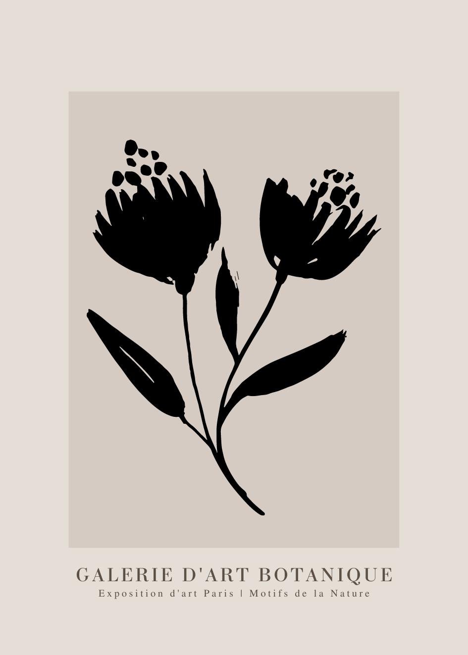 Poster Set of 2 - Fleurs
