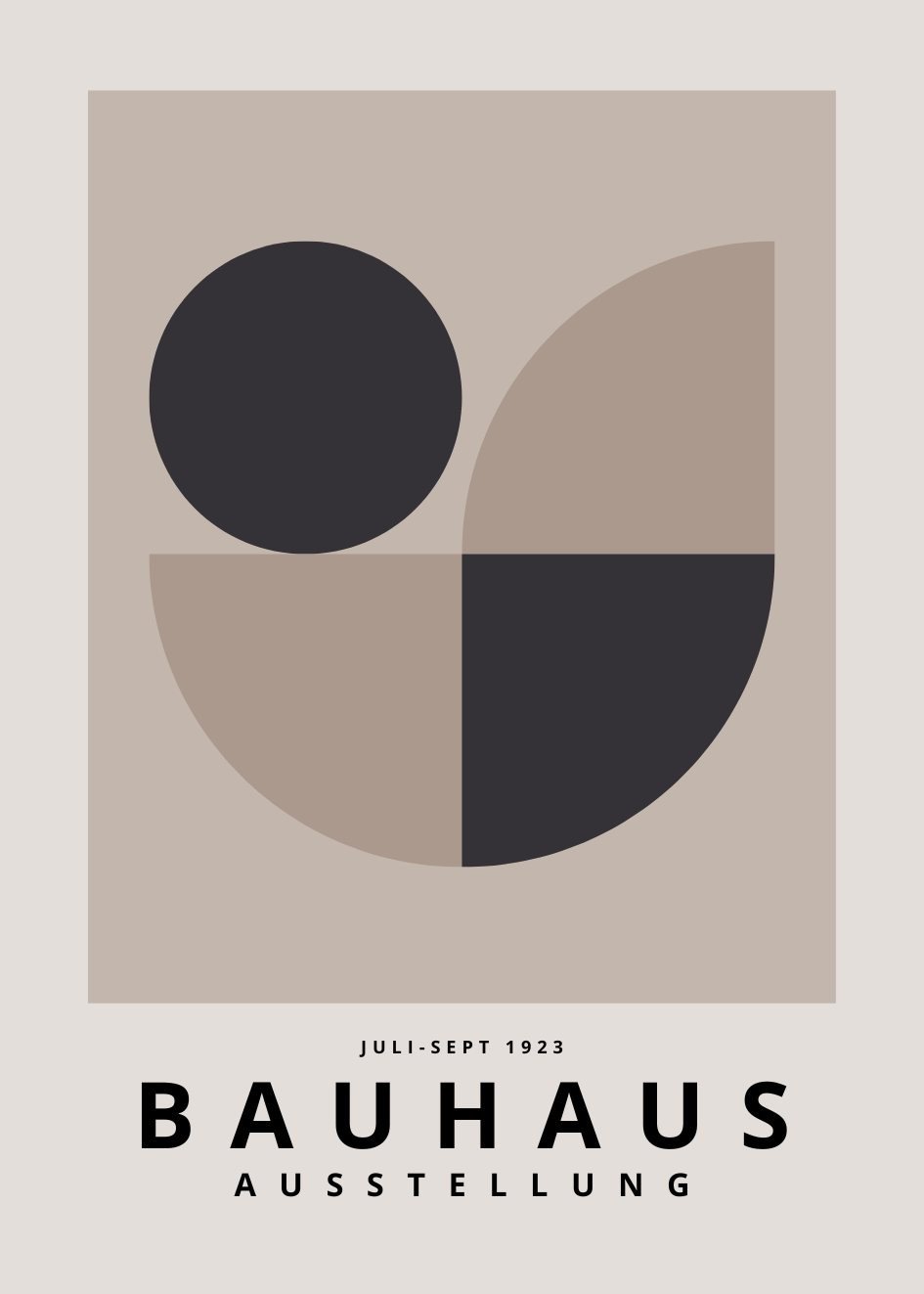 Poster Set of 3 - Bauhaus...