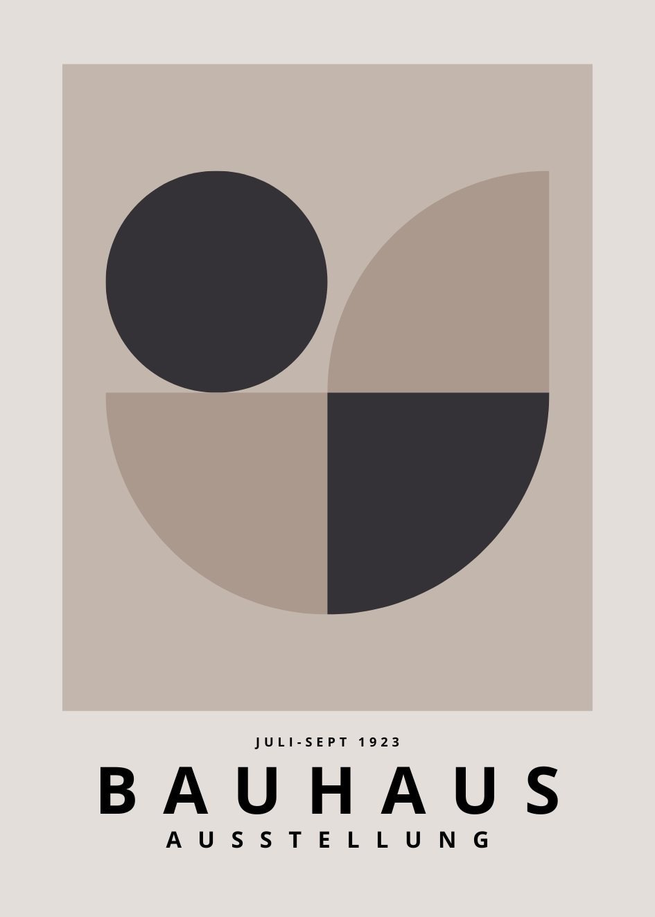 Zestaw Plakatów Bauhaus...
