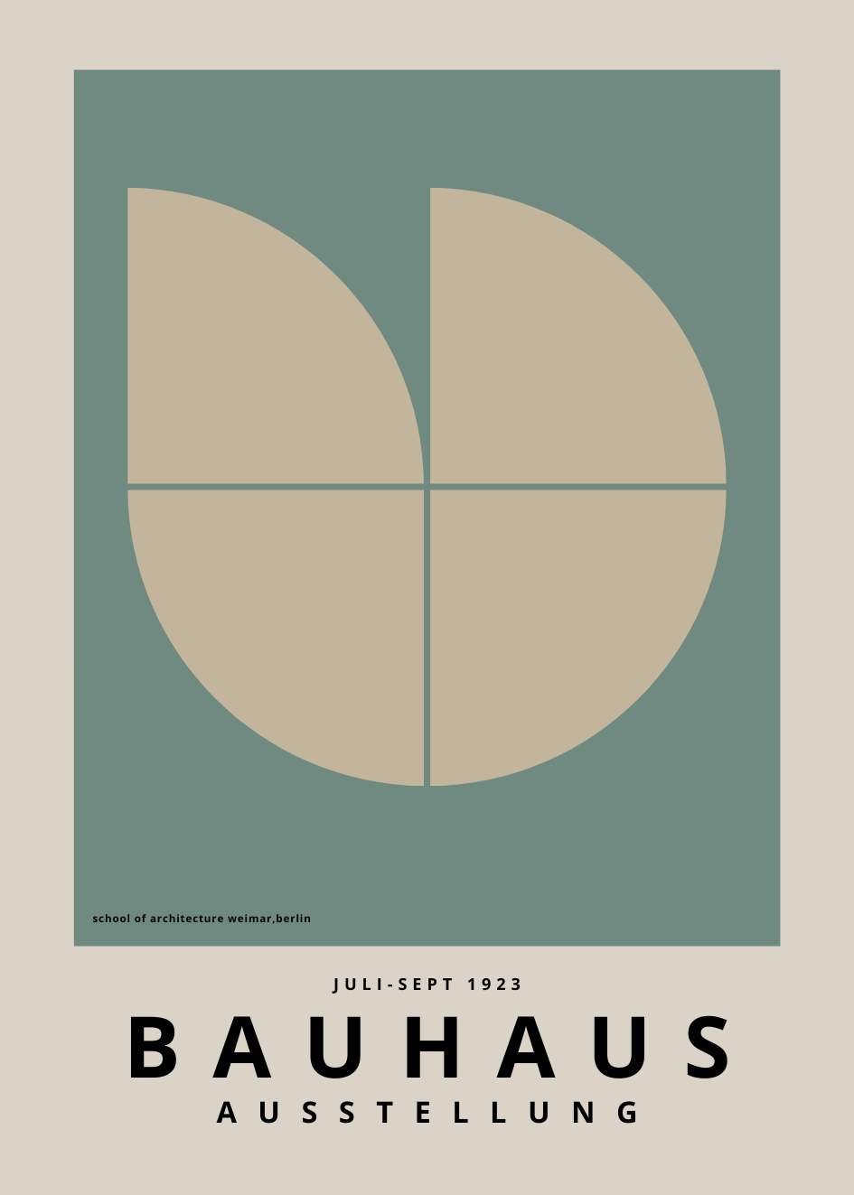 Poster Set of 3 - Bauhaus...