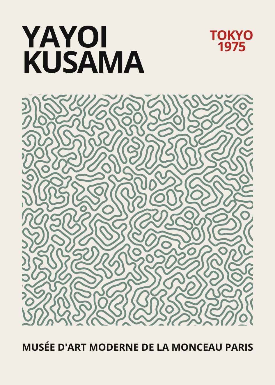 Plakat Yayoi Kusama
