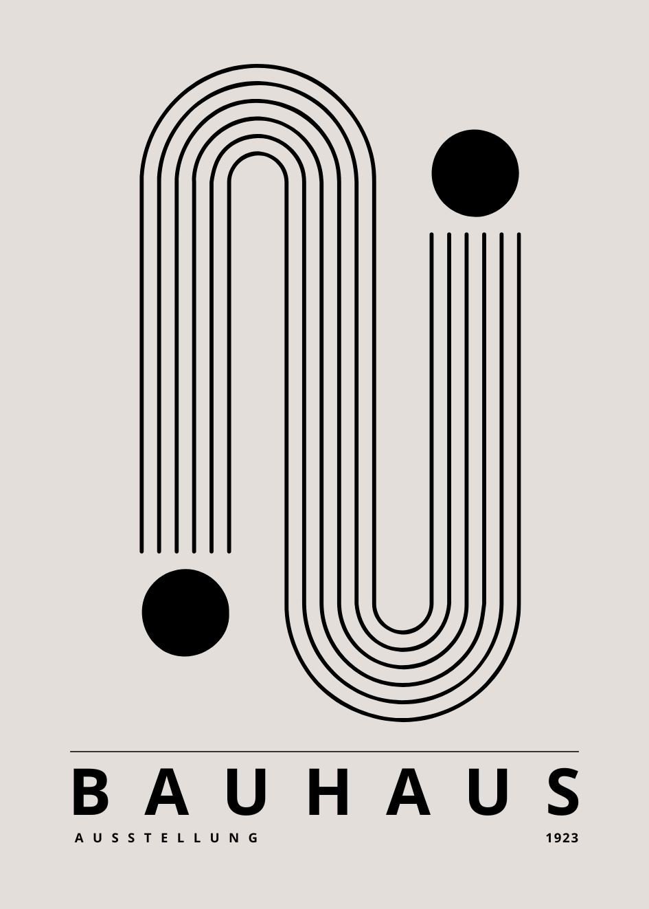 Poster Set of 2 - Bauhaus №.7