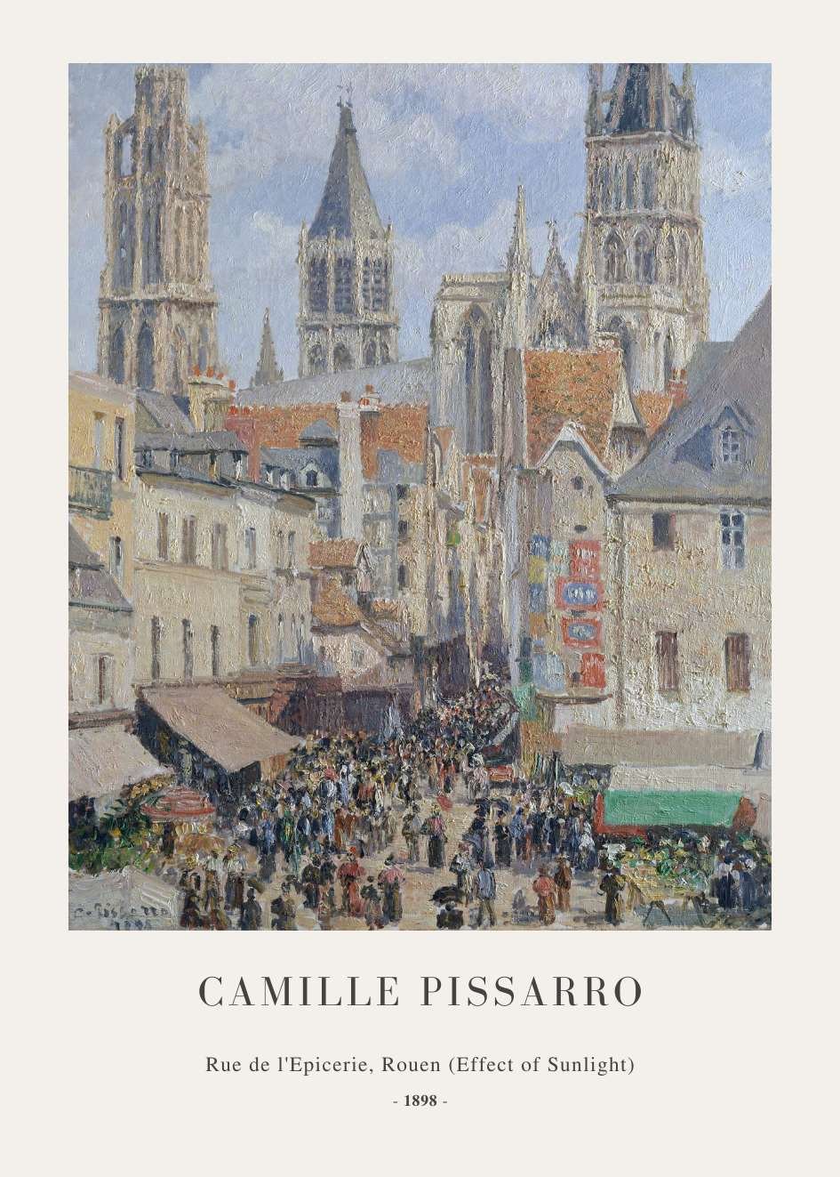 Camille Pissarro - Rue de...