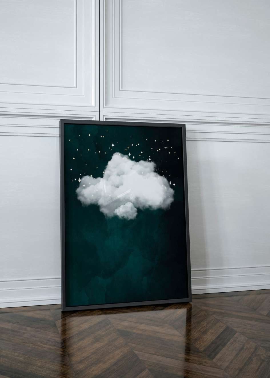 Plakat Cloud with Stars №2