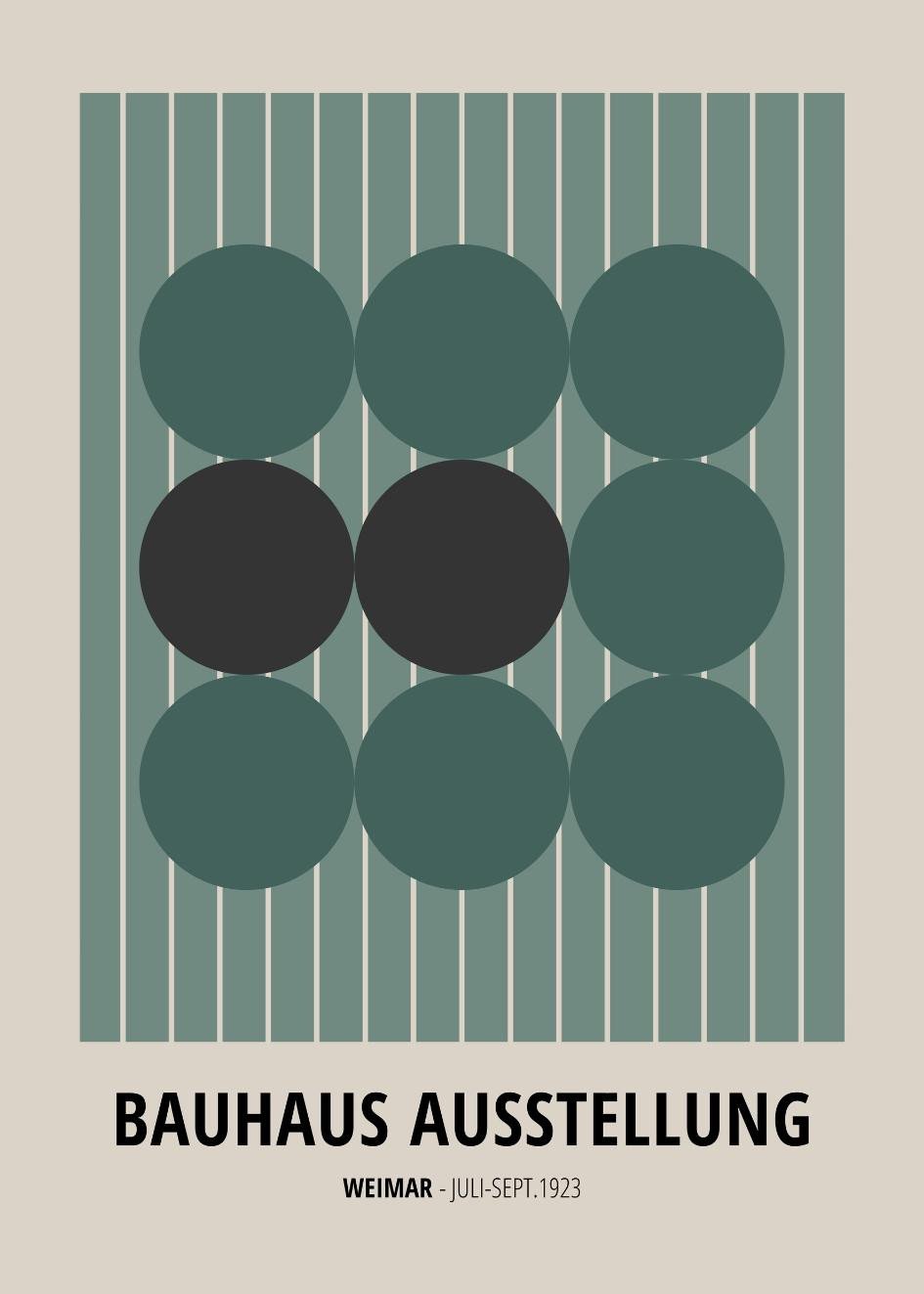 Bauhaus Ausstellung №24 Poster