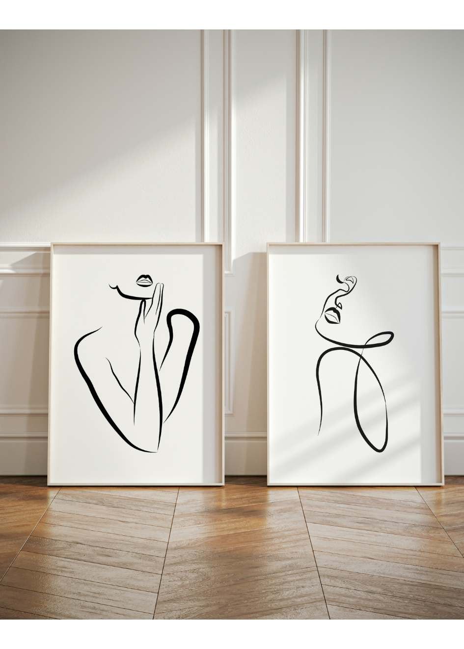 Poster Set of 2 - Line Art...