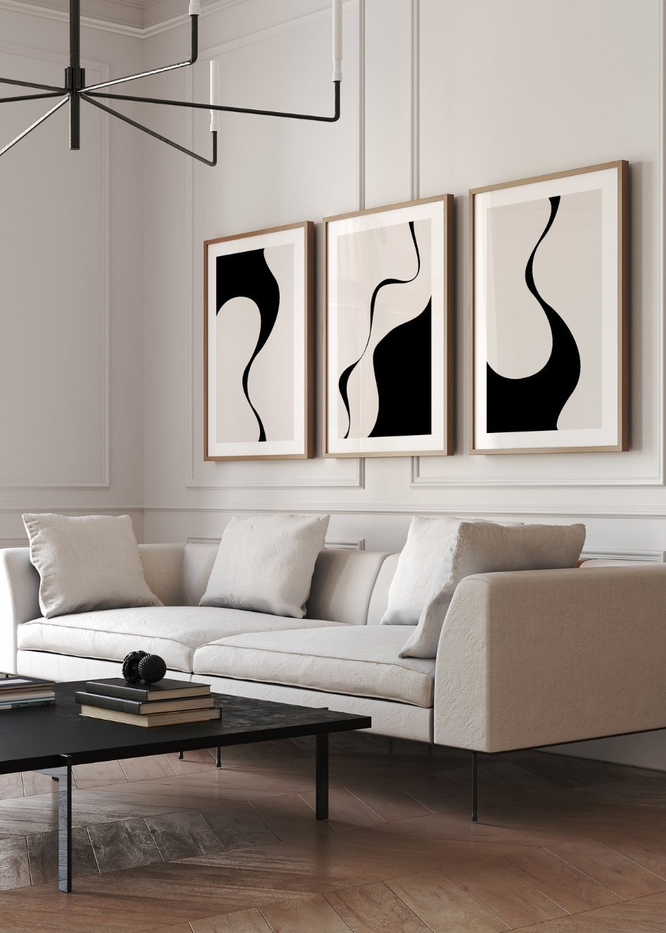 Poster Set of 3 - Abstract...