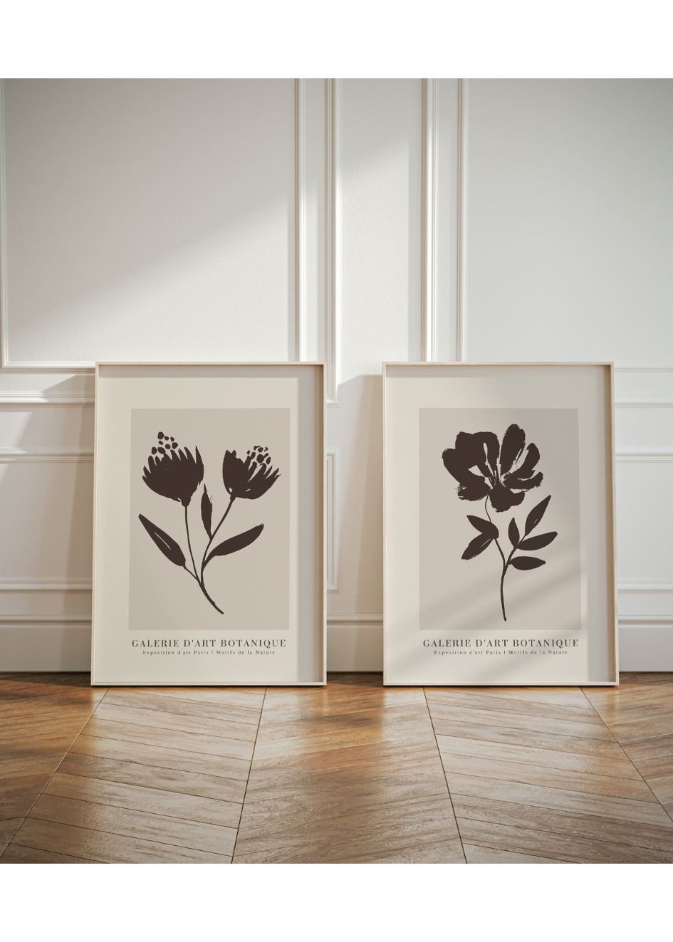 Poster Set of 2 - Fleurs №2