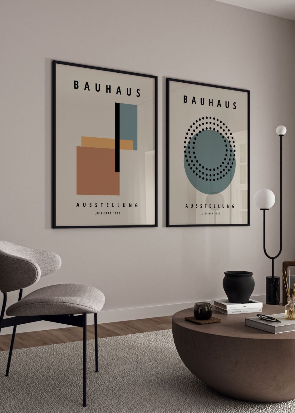 Poster Set of 2 - Bauhaus...