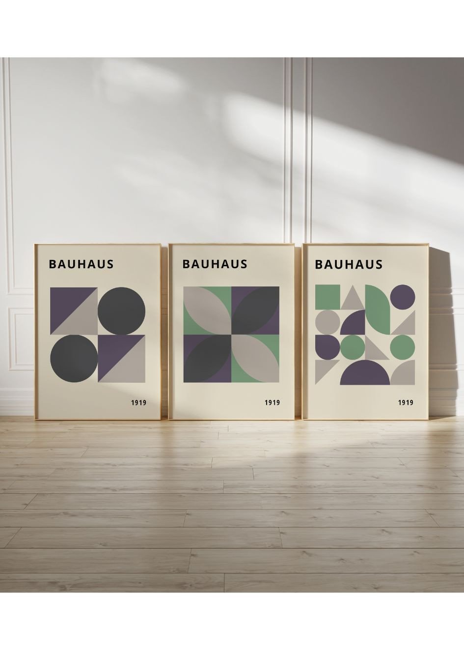 Poster Set of 3 - Bauhaus...