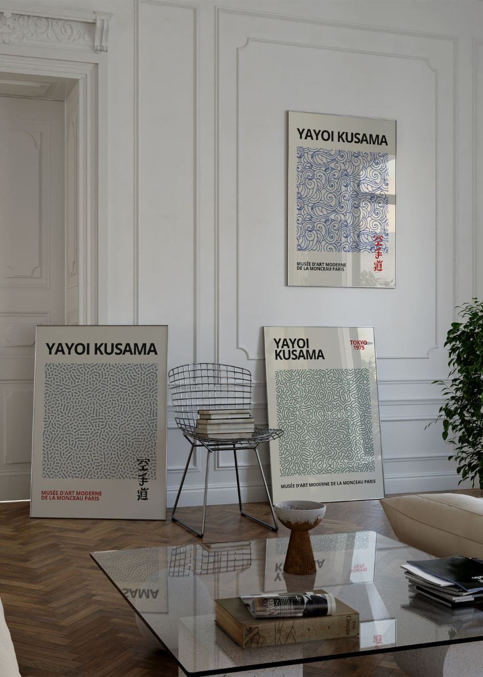 Poster 3 Set - Yayoi Kusama №2