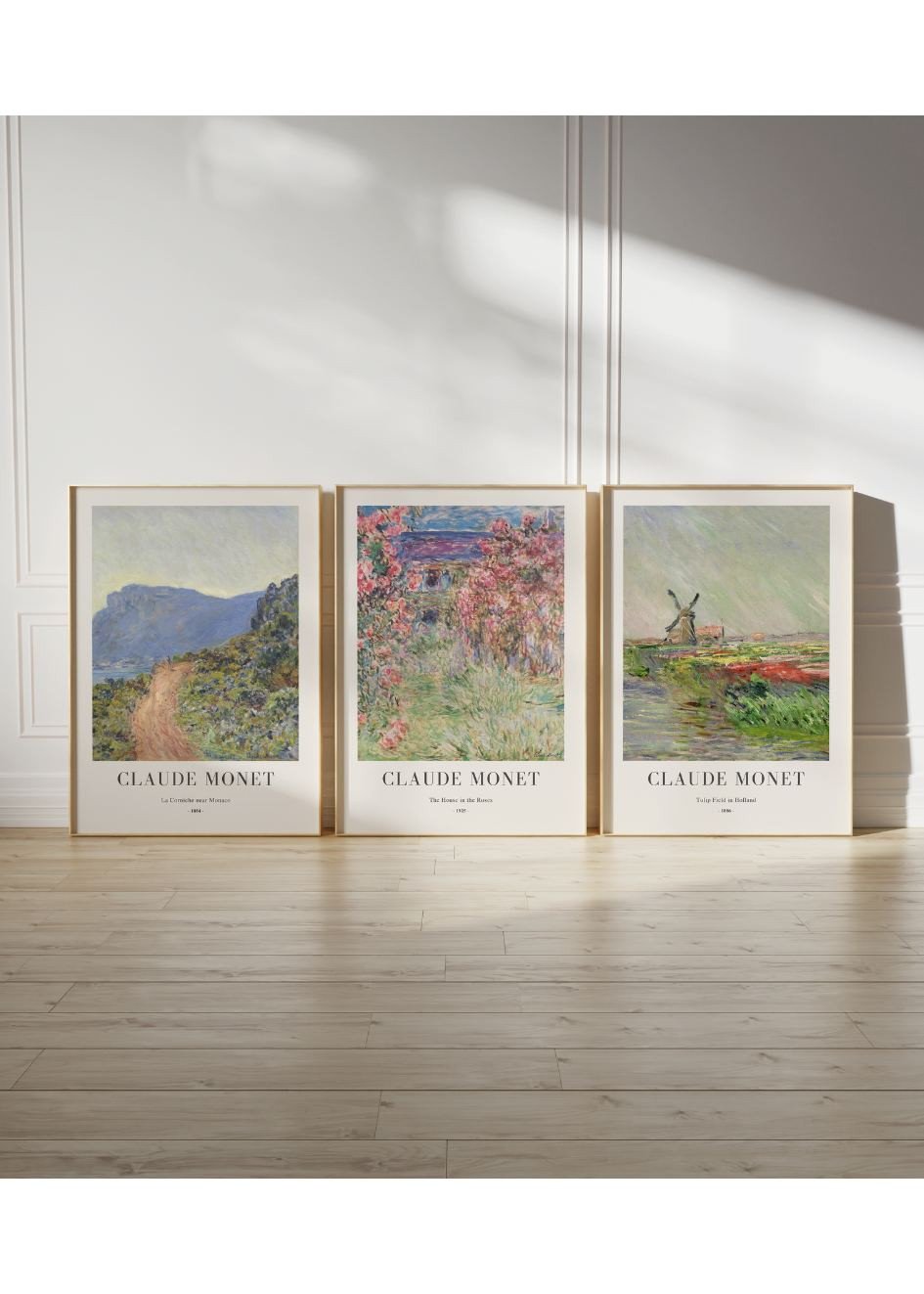 Poster Set of 3 - Claude...