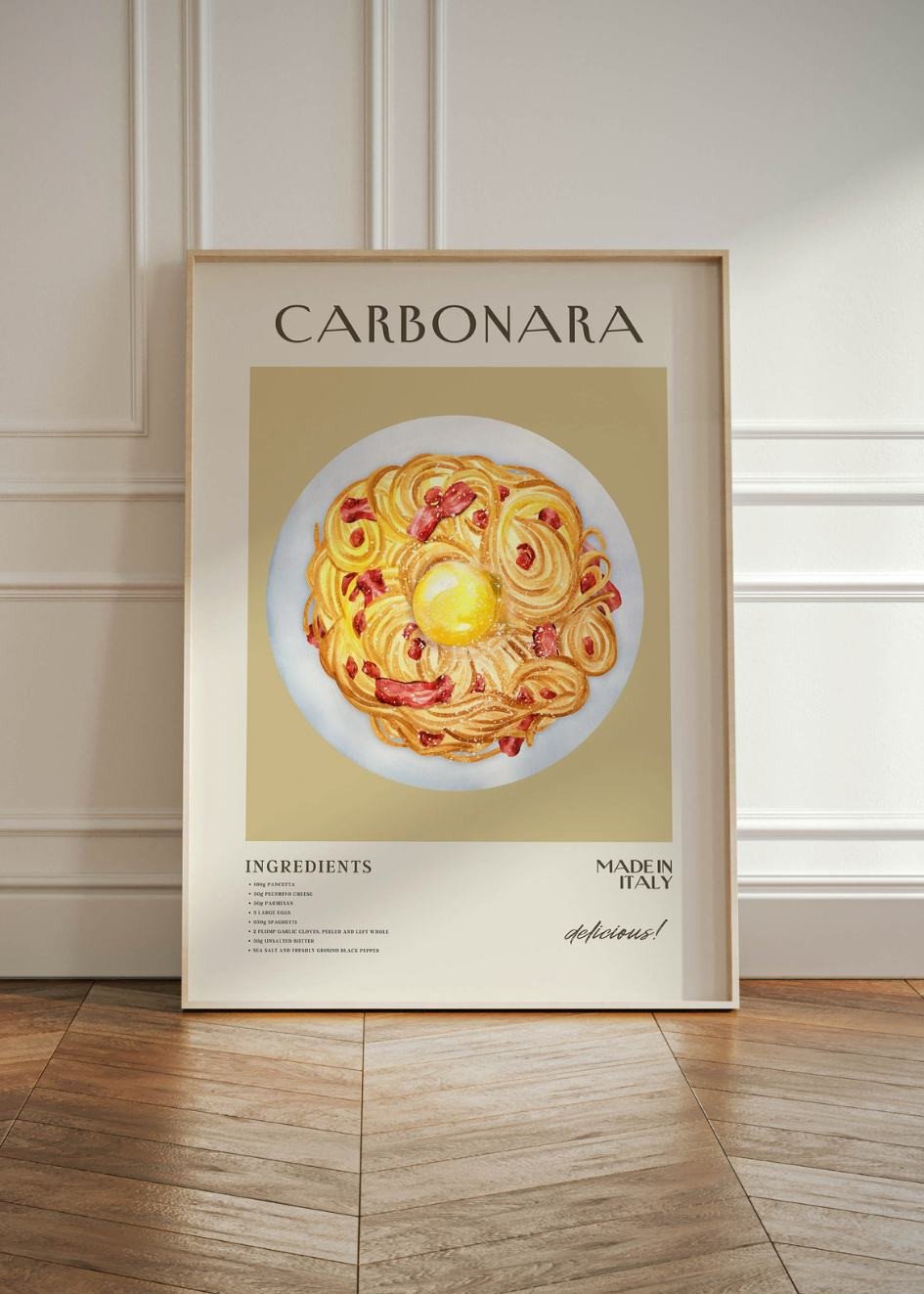 Carbonara Poster