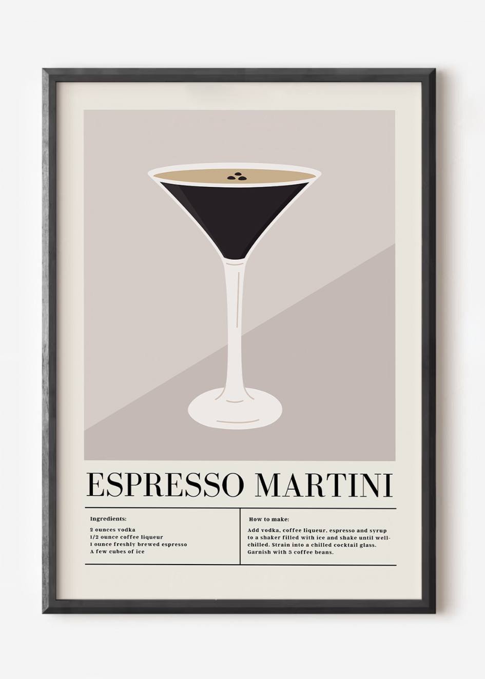 Plakat Espresso Martini