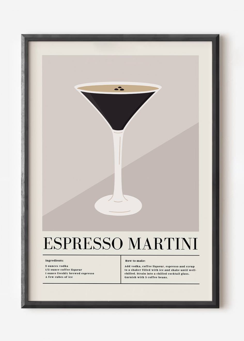 Poster Espresso Martini