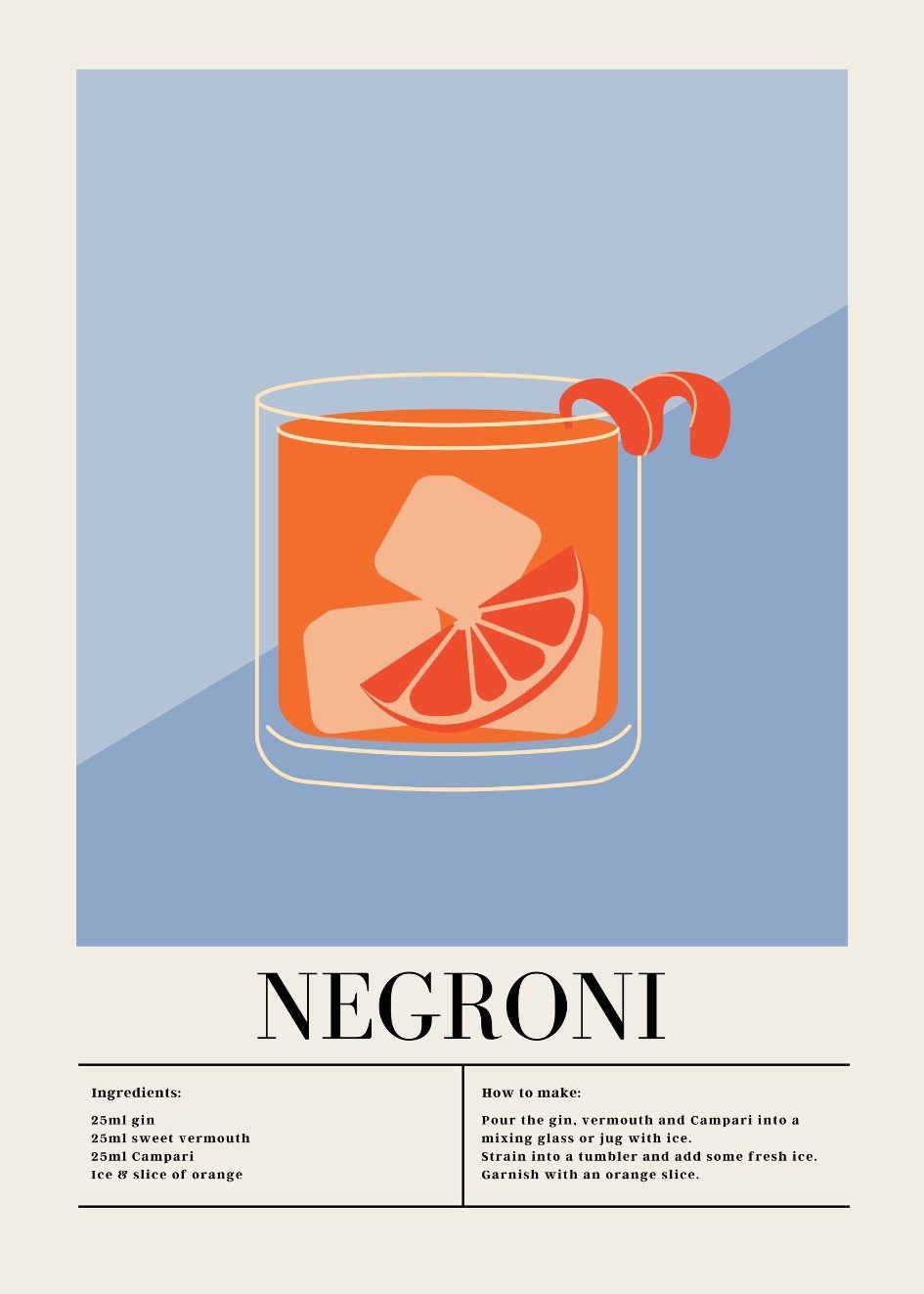Negroni Poster