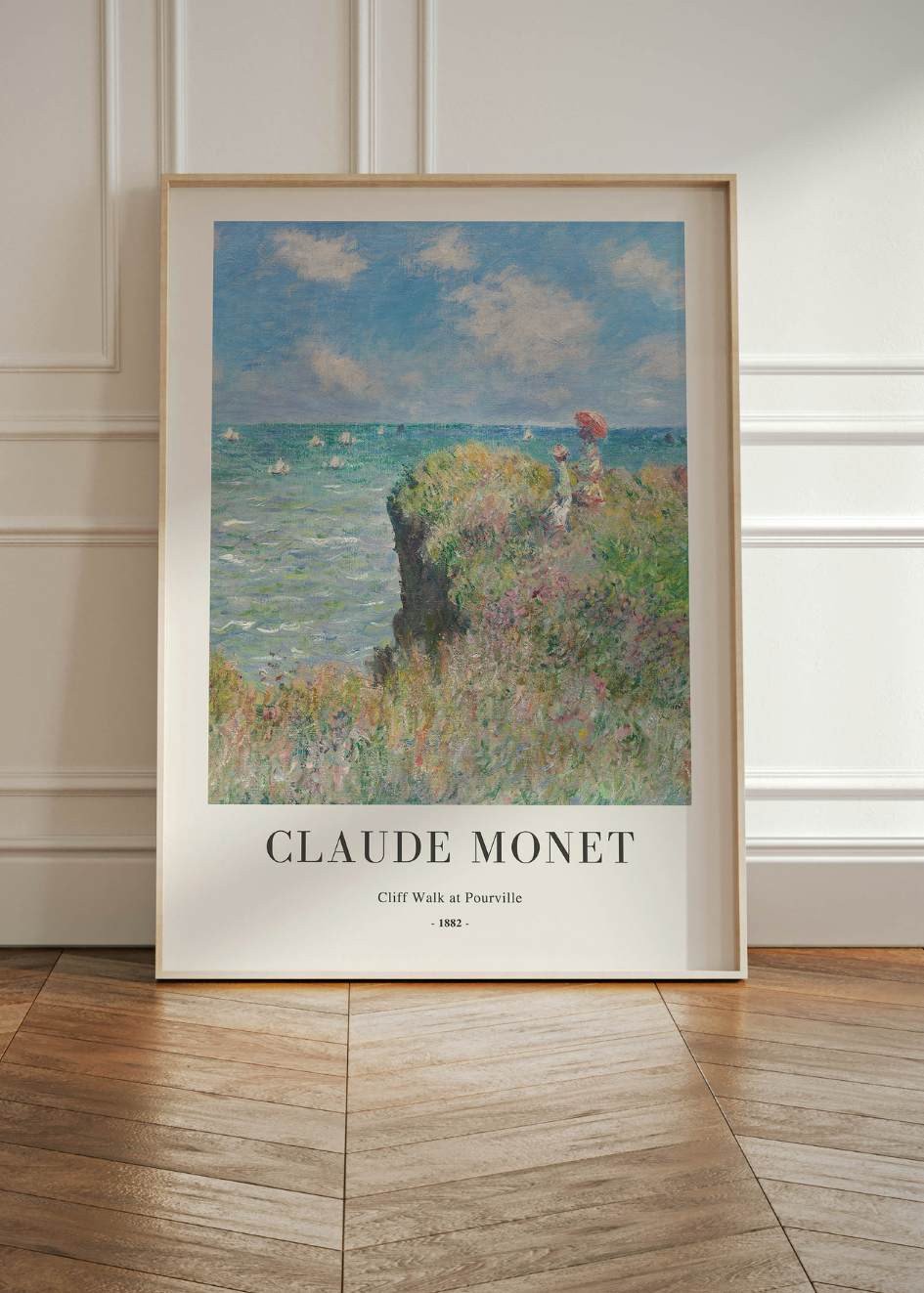 Monet - Cliff Walk at...