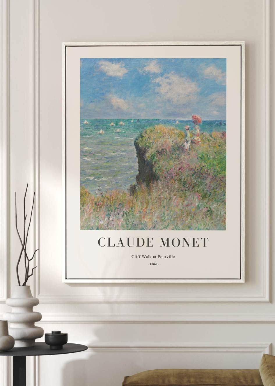 Monet - Cliff Walk at...