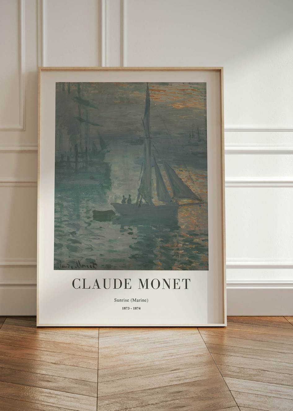 Monet - Sunrise (Marine)...