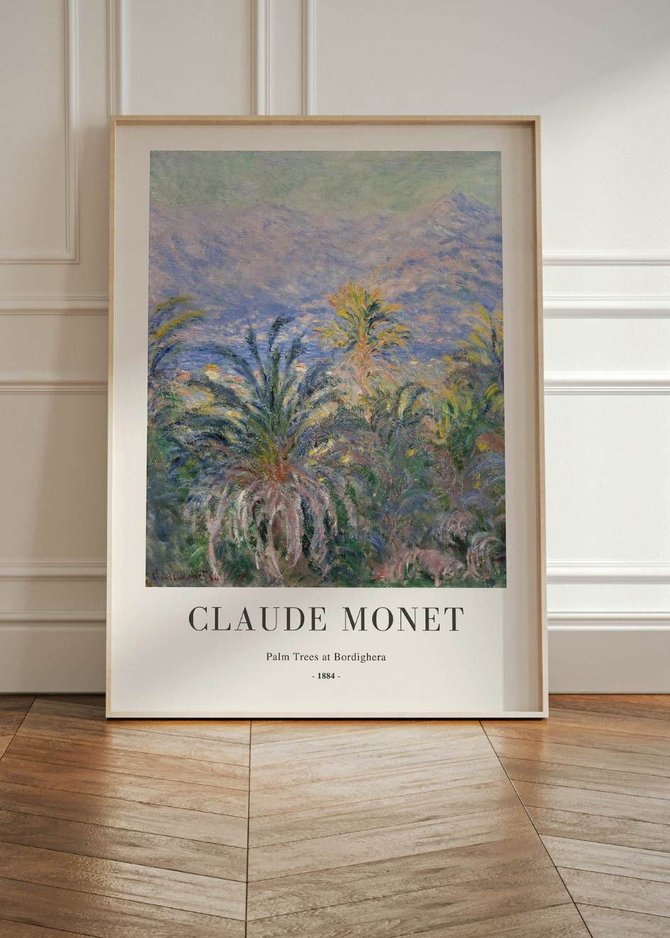 Monet - Palm Trees at...