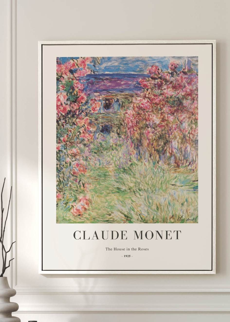 Monet - The House in the...
