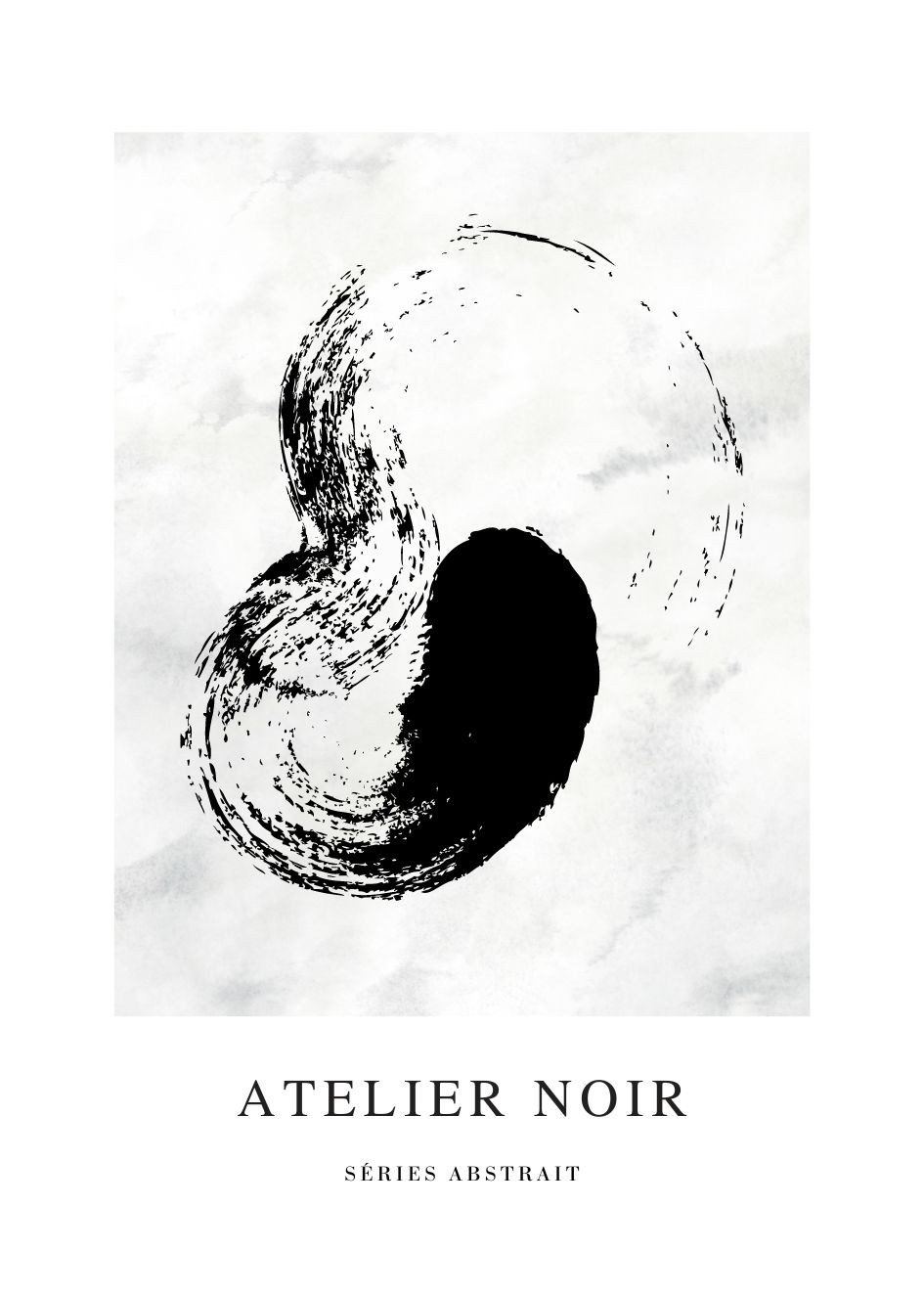Poster 3 Set Atelier Noir