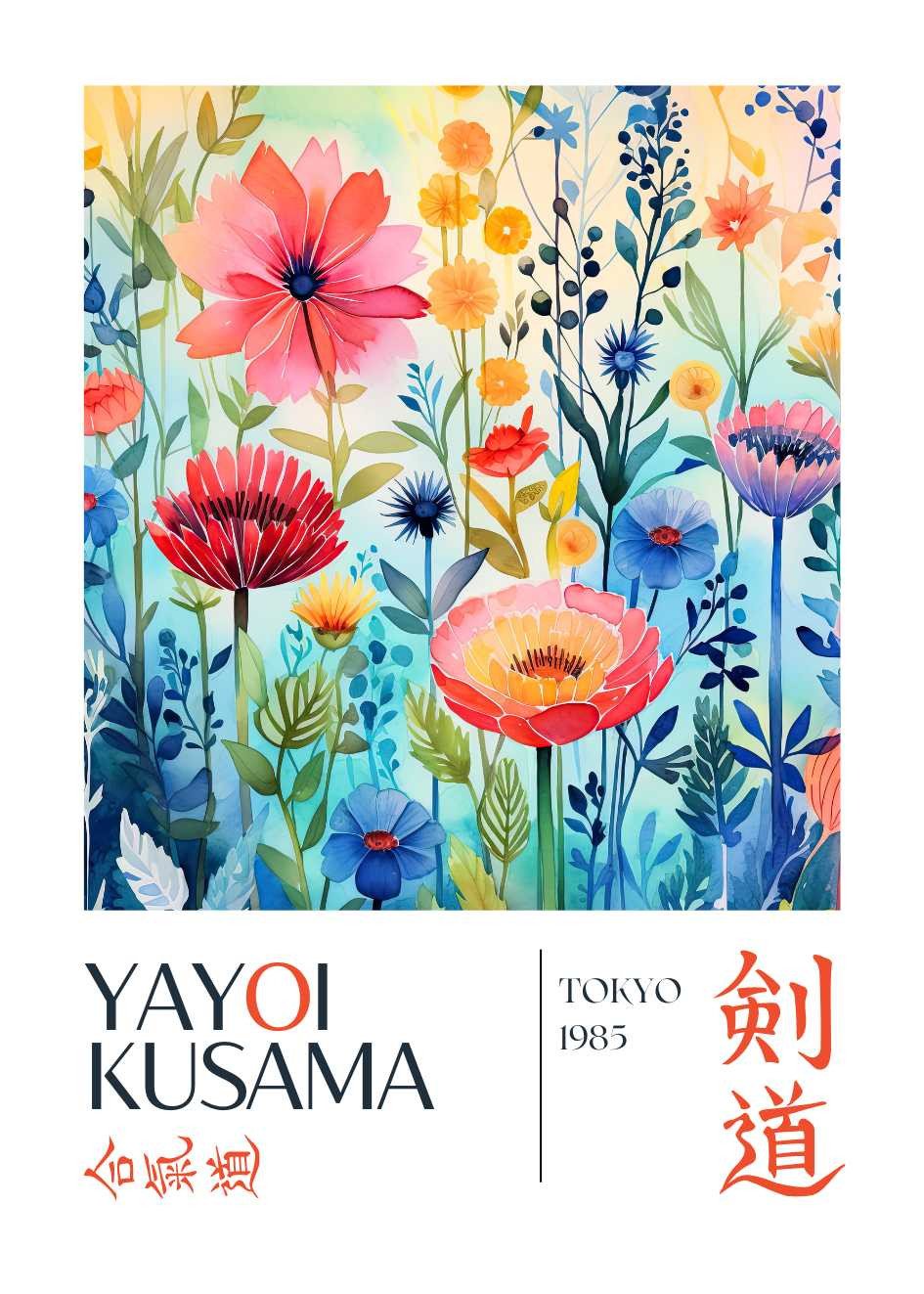 Plakat Yayoi Kusama №11