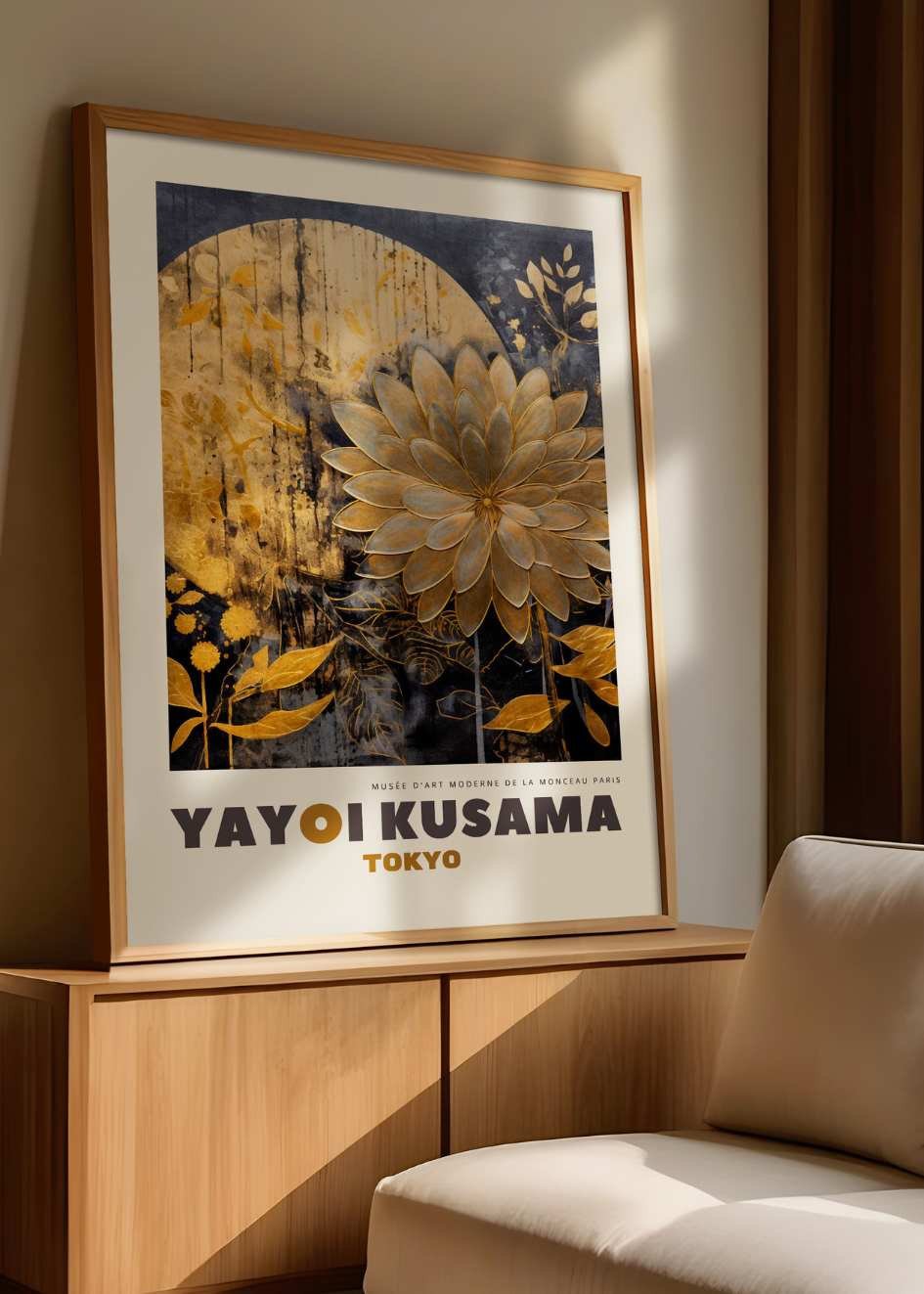 Plakat Yayoi Kusama №34 Gold