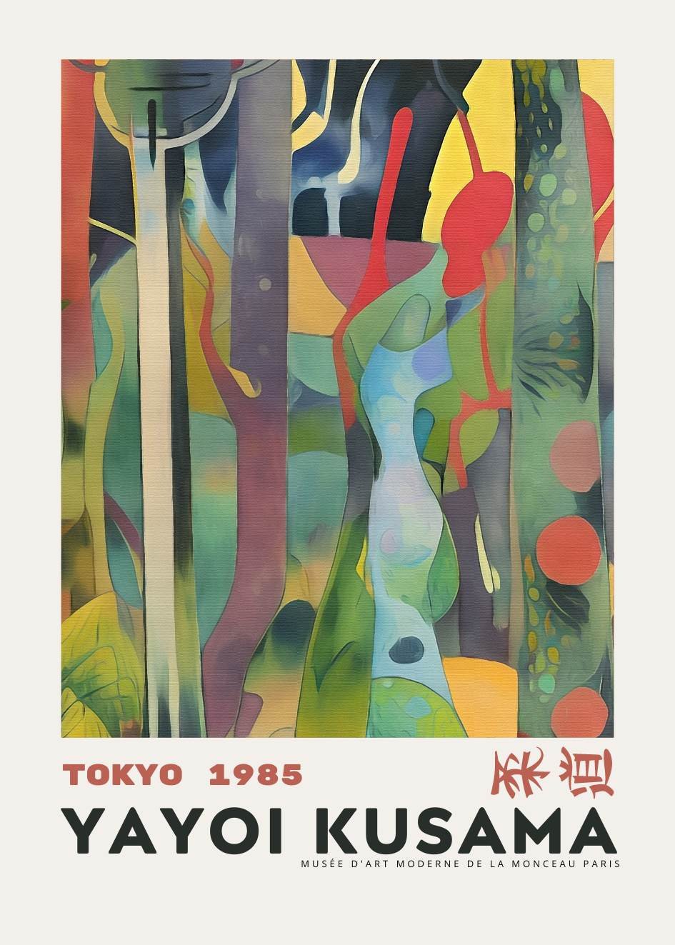 Plakat Yayoi Kusama №44