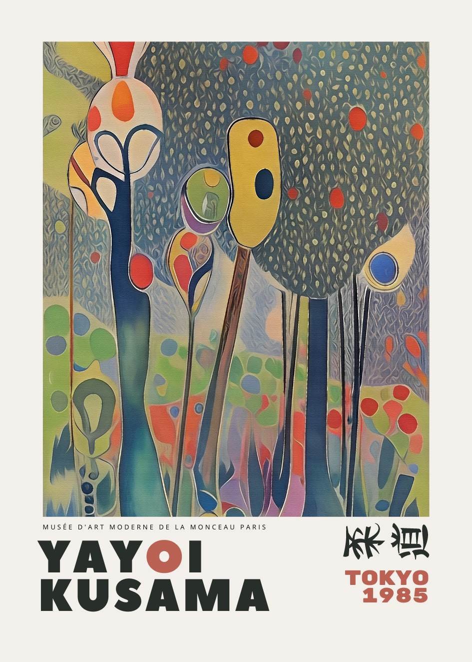 Plakat Yayoi Kusama №45